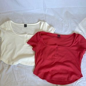 2 set baby tees